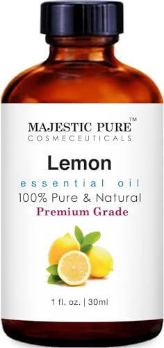 MAJESTIC PURE Basil Essential Oil, Premium Grade, Pure and Natural Premium Quality Oil, 4 Fl Oz