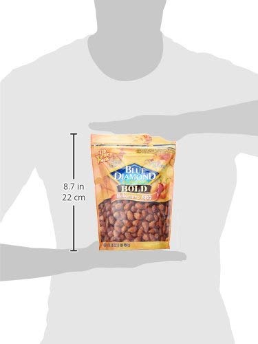 Blue Diamond Almonds Honey Roasted Snack Almonds, Honey Roasted, 1 Pound (Pack of 1)