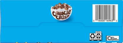 Cookie Crisp Breakfast Cereal, Chocolate Chip Cookie Taste, Made With Whole Grain, Family Size, 18.3 oz