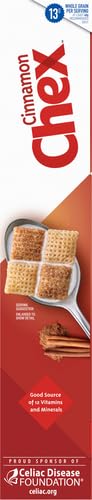 Chex AppleCinnamonBreakfast Cereal, Gluten Free, 12 oz