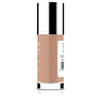 Neutrogena Hydro Boost Hydrating Tint with Hyaluronic Acid, Lightweight Water Gel Formula, Moisturizing, Oil-Free & Non-Comedogenic Liquid Foundation Makeup, 20 Natural Ivory, 1.0 fl. oz