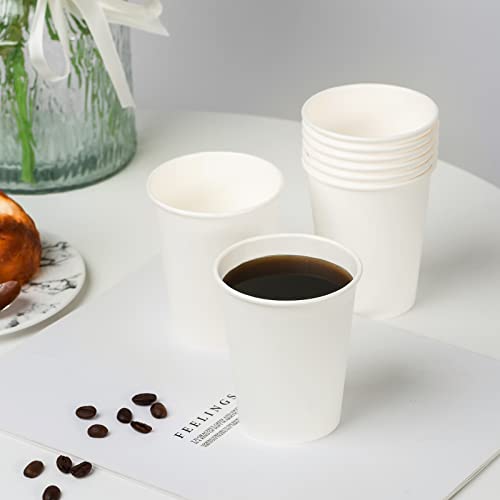 [100 Pack] 3 oz Bathroom Paper Cups, Disposable Paper Cups, Mouthwash Cups, Paper Coffee Cups, Ideal for Bathroom