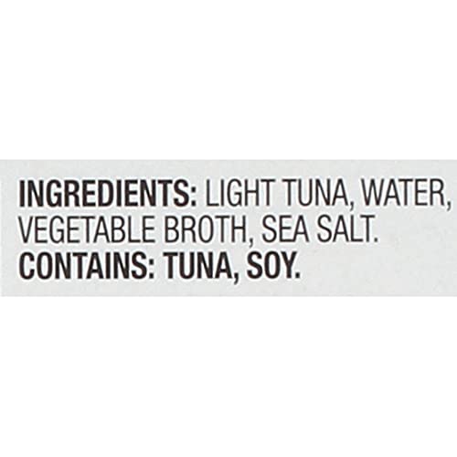 Bumble Bee Chunk Light Tuna In Water, 5 oz Cans (Pack of 24) - Wild Caught Skipjack Tuna - 23g Protein Per Serving - MSC Certified Sustainable Seafood, Non-GMO, Gluten Free, Kosher