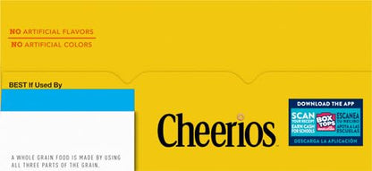 Cheerios Cereal, Limited Edition Happy Heart Shapes, Heart Healthy Cereal With Whole Grain Oats, Giant Size, 20 oz