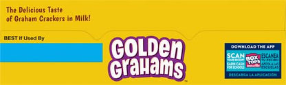 Golden Grahams Breakfast Cereal, Graham Cracker Taste, Whole Grain, Giant Size, 27.6 oz