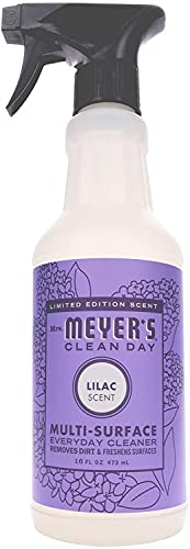 MRS. MEYER'S CLEAN DAY Multi-Surface Cleaner Concentrate, Use to Clean Floors, Tile, Counters, Lemon Verbena, 32 fl. oz