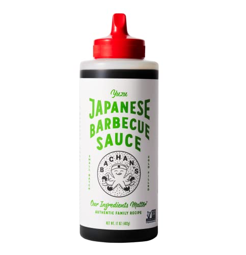 Bachan's Japanese Barbecue Sauce 2 Pack - 1 Original, 1 Sweet Honey - BBQ Sauce for Wings, Chicken, Beef, Pork, Seafood, Noodles, and More. Non GMO, No Preservatives, BPA free