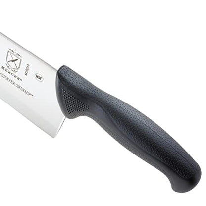 Mercer Culinary M23210 Millennia Black Handle, 10-Inch Wide Wavy Edge, Bread Knife