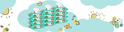 Seventh Generation Baby Wipes, Sensitive Protection with Flip Top Dispenser, White, unscented, 72 Count (Pack of 7) (Packaging May Vary)