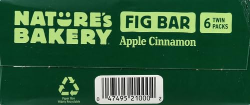 Nature's Bakery Fig Bar, Apple Cinnamon, 2 oz