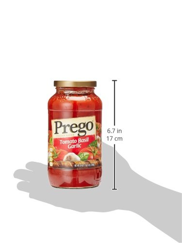 Prego Chunky Tomato with Garlic and Onion Pasta Sauce, 24 Oz Jar