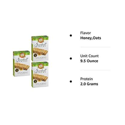 Sunbelt Bakery Oats & Honey Chewy Granola Bars, 15-1.0 OZ Bars (1 Box)