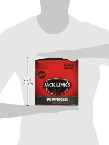 Jack Link's Beef Jerky 5 Count Multipack, Original, 5, 0.625 oz. Bags - Flavorful Meat Snack for Lunches, Ready to Eat - 7g of Protein, Made with 100% Beef - No Added MSG** or Nitrates/Nitrites