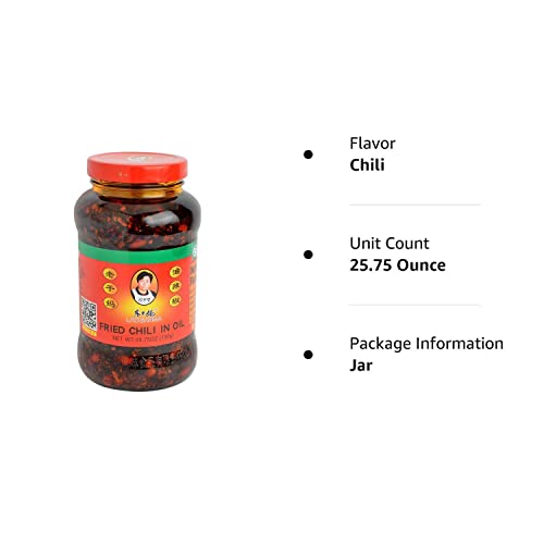 Lao Gan Ma Spicy Chili Crisp Hot Sauce Family/Restaurant Size 24.69 Oz.(700 g.)