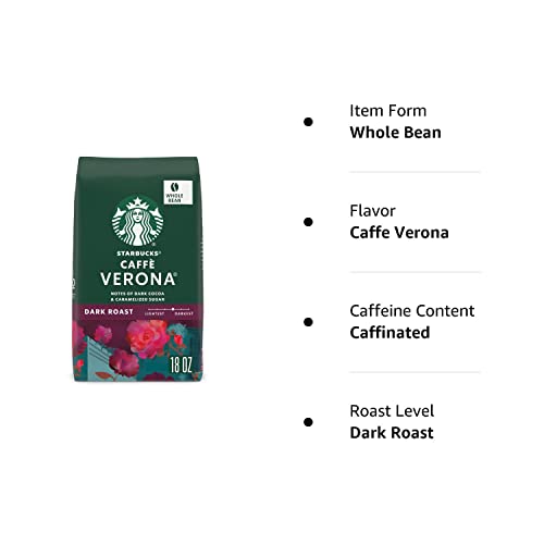 Starbucks Blonde Espresso Roast Whole Coffee Beans, 200g