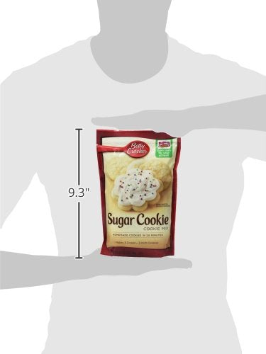 Betty Crocker Peanut Butter Cookie Mix, Makes twelve (12) 2-inch Cookies, 7.2 oz.