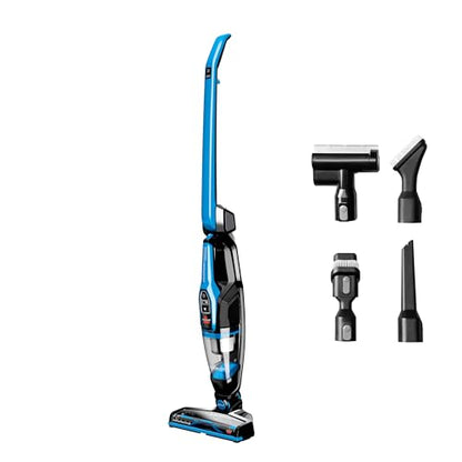 BISSELL, 3061 Featherweight Cordless Stick Vacuum, Electric Blue, Black