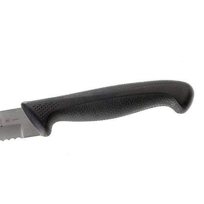 Mercer Culinary M23210 Millennia Black Handle, 10-Inch Wide Wavy Edge, Bread Knife