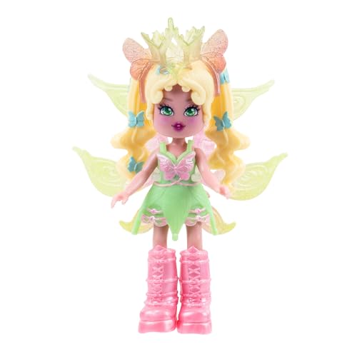 Royale High 3” Fire Fairy Fashion Doll - 1 Figure with 9 Fashion Accessories - Virtual Item Code Included - Series 1 - Ages 5+