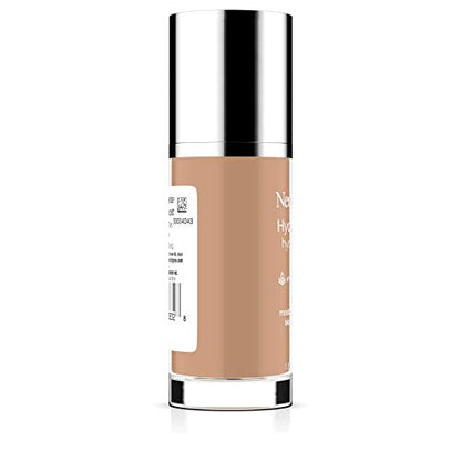 Neutrogena Hydro Boost Hydrating Tint with Hyaluronic Acid, Lightweight Water Gel Formula, Moisturizing, Oil-Free & Non-Comedogenic Liquid Foundation Makeup, 20 Natural Ivory, 1.0 fl. oz