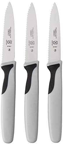 Mercer Culinary M23210 Millennia Black Handle, 10-Inch Wide Wavy Edge, Bread Knife