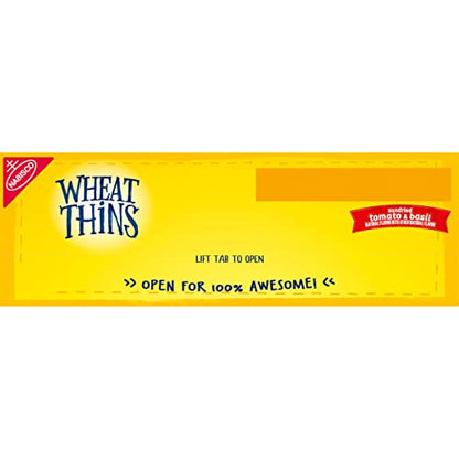 Wheat Thins Original Whole Grain Wheat Crackers, Party Size, 20 oz Box