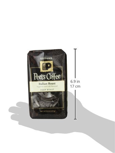 Peet's Coffee Major Dickason's Blend, Dark Roast Ground Coffee, 20 oz