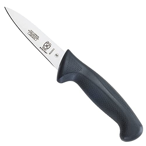 Mercer Culinary M23210 Millennia Black Handle, 10-Inch Wide Wavy Edge, Bread Knife