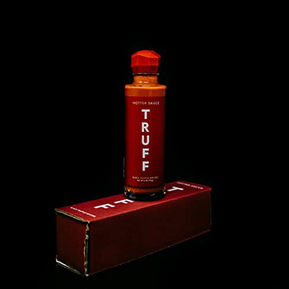 TRUFF Original Black Truffle Hot Sauce, Gourmet Hot Sauce with Ripe Chili Peppers, Black Truffle Oil, Agave Nectar, Unique Flavor Experience in a Bottle, 6 oz.