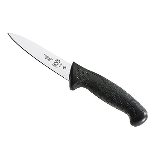 Mercer Culinary M23210 Millennia Black Handle, 10-Inch Wide Wavy Edge, Bread Knife