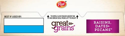 Post Great Grains Cranberry Almond Crunch Cereal, 3 pack