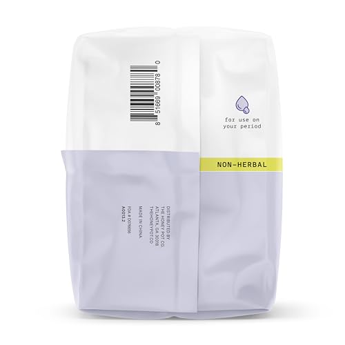 The Honey Pot Company - Herbal Postpartum Pads w/Wings - Infused w/Essential Oils for Cooling Effect, Organic Cotton Cover, & Ultra-Absorbent - Postpartum Essentials to fill your Postpartum Kit - 12ct