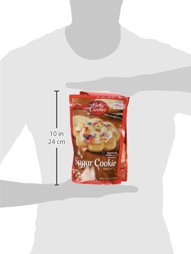 Betty Crocker Peanut Butter Cookie Mix, Makes twelve (12) 2-inch Cookies, 7.2 oz.