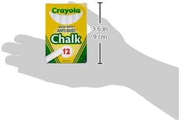 Crayola Chalk 12ct Anti-Dust (Pack of 1)