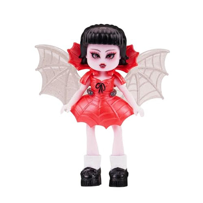 Royale High 3” Fire Fairy Fashion Doll - 1 Figure with 9 Fashion Accessories - Virtual Item Code Included - Series 1 - Ages 5+