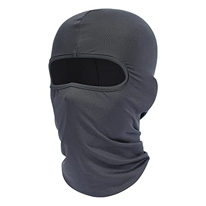 Fuinloth Balaclava Face Mask, Summer Cooling Neck Gaiter, UV Protector Motorcycle Ski Scarf for Men/Women