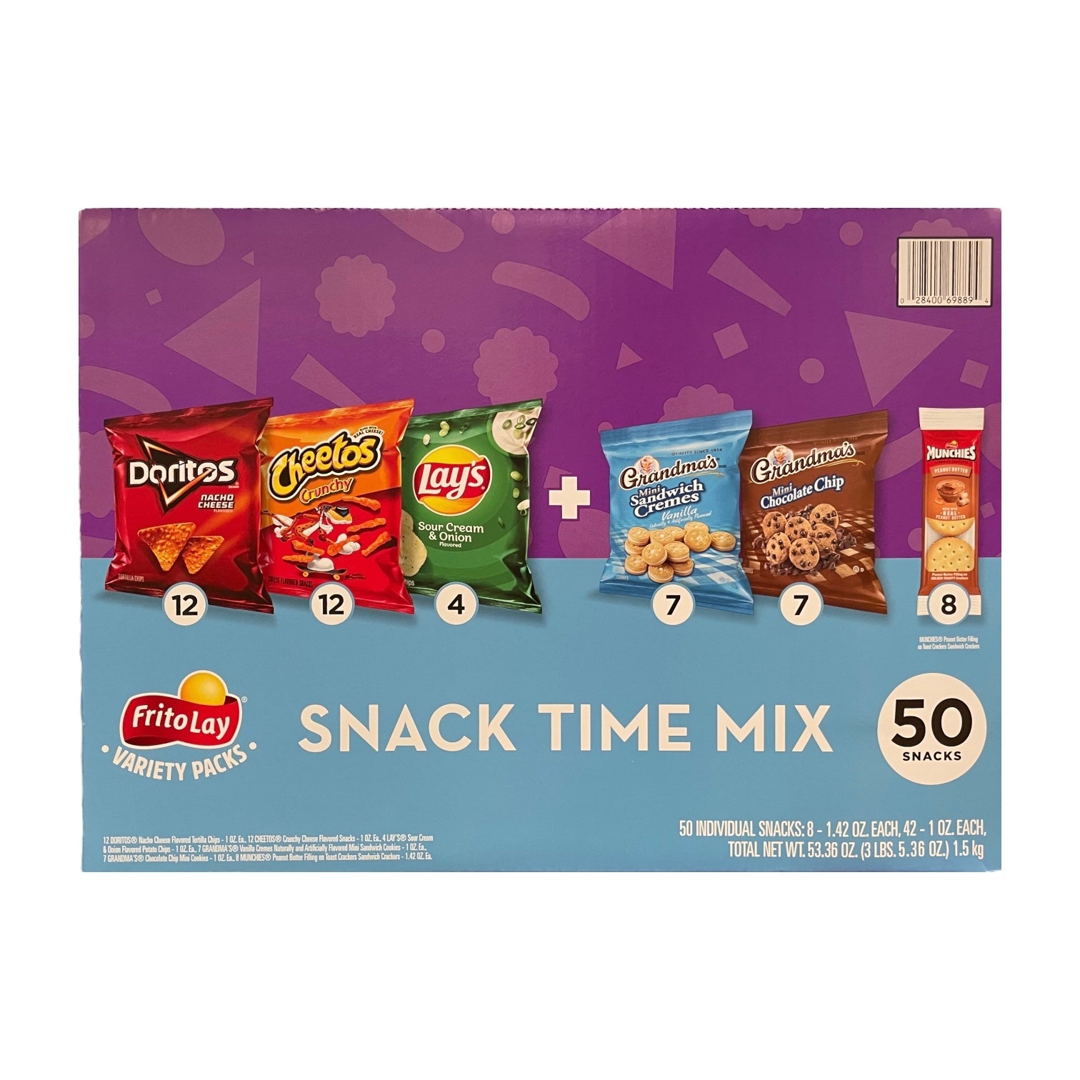 Snack Time Mix by Frito Lay, 50 Pack