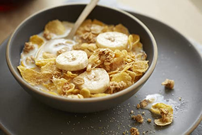 Honey Bunches of Oats with Strawberries Breakfast Cereal, Strawberry Cereal with Oats and Granola Clusters, 11 OZ Box