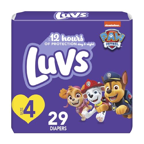 Luvs Diapers - Size 5, 172 Count, Paw Patrol Disposable Baby Diapers