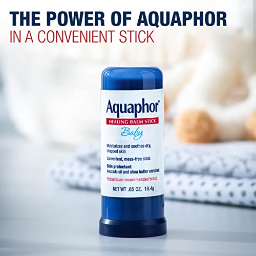 Aquaphor Baby Healing Balm Stick With Avocado Oil and Shea Butter, 0.65 Oz Stick