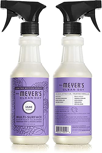 MRS. MEYER'S CLEAN DAY Multi-Surface Cleaner Concentrate, Use to Clean Floors, Tile, Counters, Lemon Verbena, 32 fl. oz