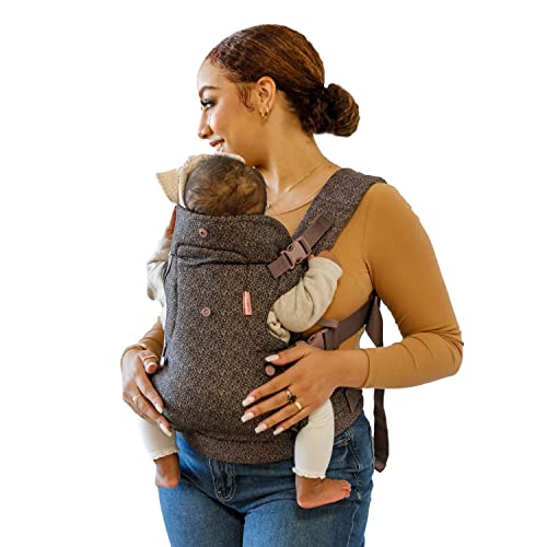 Infantino Flip Advanced 4-in-1 Carrier - Ergonomic, convertible, face-in and face-out front and back carry for newborns and older babies 8-32 lbs