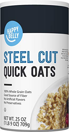 Amazon Brand - Happy Belly Old Fashioned Oats, 2.6 lb (Pack of 1)