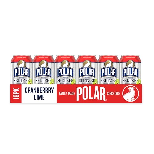 Polar Seltzer Water Original, 12 fl oz cans, 18 pack