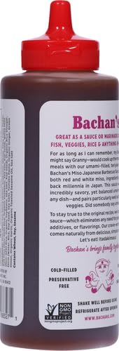 Bachan's Japanese Barbecue Sauce 2 Pack - 1 Original, 1 Sweet Honey - BBQ Sauce for Wings, Chicken, Beef, Pork, Seafood, Noodles, and More. Non GMO, No Preservatives, BPA free