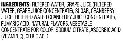 Amazon Brand - Happy Belly Juice Cocktail, Cranberry, Plastic Bottle, 64 fl oz (Pack of 1)