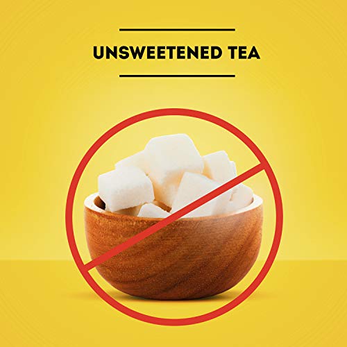 Lipton Unsweetened Iced Tea Bags, Family Size Tea Bags, 144 Total Tea Bags (24ct - Pack of 6)