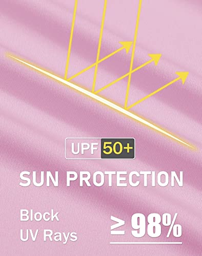 Boladeci Women's Sun Shirts UPF 50+ UV Protection Rash Guard Long Sleeve Quick Dry Lightweight Workout Swim Top Tee Shirts