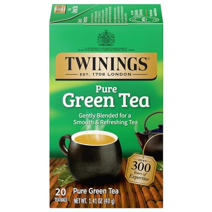 Twinings English Breakfast Black Tea, 100 Individually Wrapped Tea Bags, Smooth, Flavourful, Robust, Caffeinated, Enjoy Hot or Iced