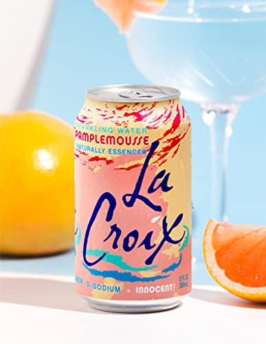 La Croix Sparkling Water, Grapefruit, 12 Fl Oz (Pack of 12)